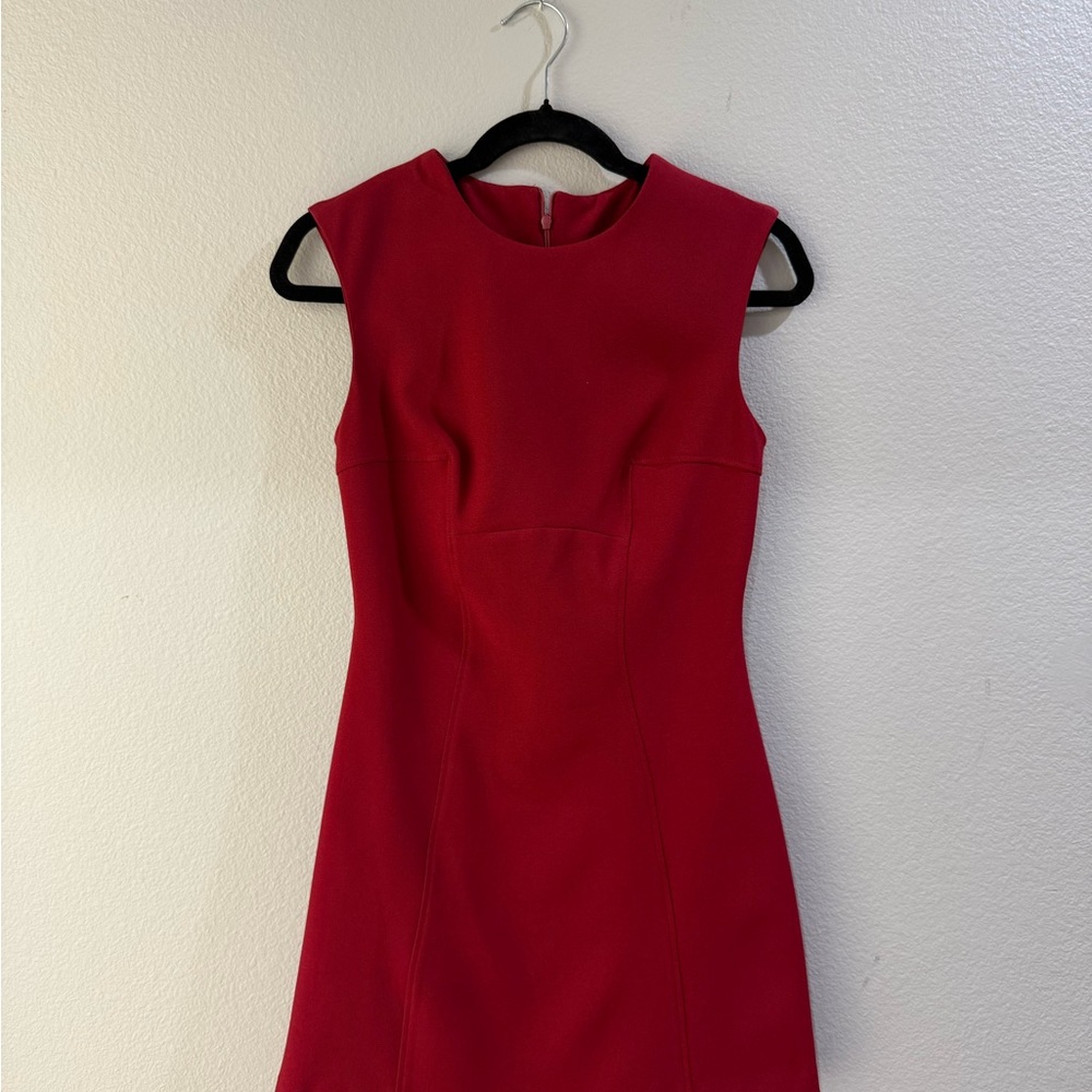 Zara Vibrant Red Mini Dress